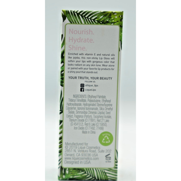 Lique-Lipgloss-HIGH ROLLER- W/ Vitamin E & Jojoba Oil-.22 FL. OZ.-NEW/BOXED! - Picture 3 of 4